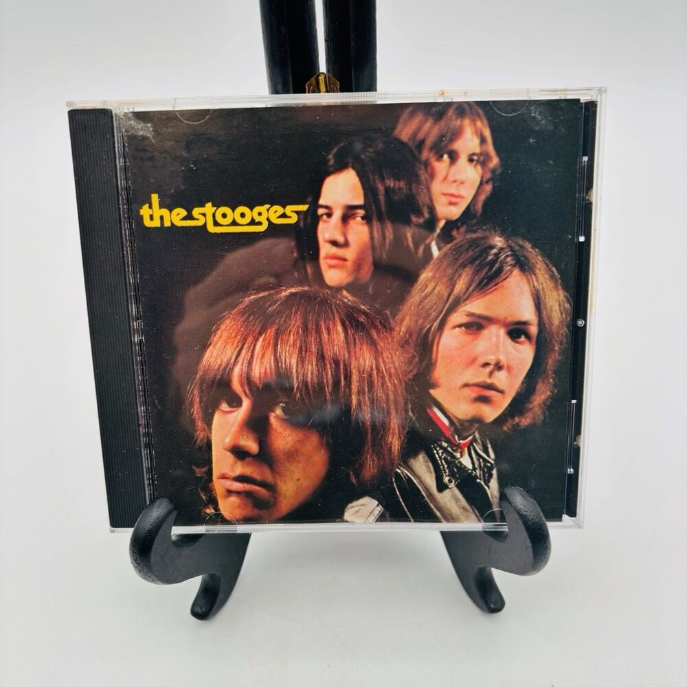 The Stooges - Self-Titled CD Album 1987 Proto-Punk Tested/Works Very Good